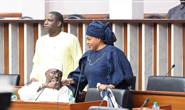 Affaire COVID-19 : Levée de l’immunité parlementaire de Moustapha Diop et Salimata Diop Affaire COVID-19 : Levée de l’immunité parlementaire de Moustapha Diop et Salimata Diop