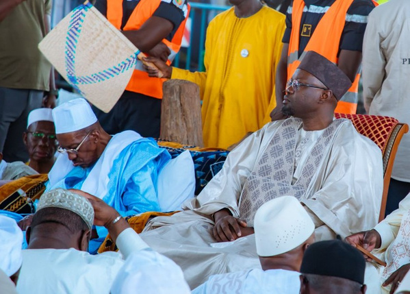 Daaka 2025 : Ousmane Sonko transmet le message du Président Faye et réaffirme l’engagement du gouvernement envers Médina Gounass Daaka 2025 : Ousmane Sonko transmet le message du Président Faye et réaffirme l’engagement du gouvernement envers Médina Gounass