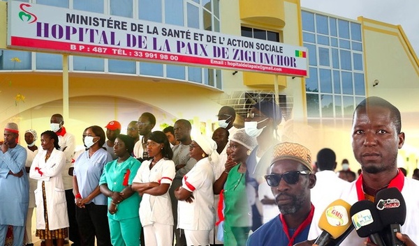 Ziguinchor : L’Hôpital régional au bord du chaos – Bloc opératoire fermé, gouvernance absente, les syndicats en alerte Ziguinchor : L’Hôpital régional au bord du chaos – Bloc opératoire fermé, gouvernance absente, les syndicats en alerte