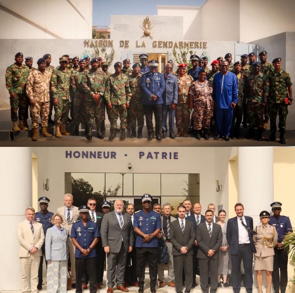 Diplomatie sécuritaire : La Gendarmerie nationale sénégalaise renforce sa coopération avec le Royaume-Uni et le Ghana
