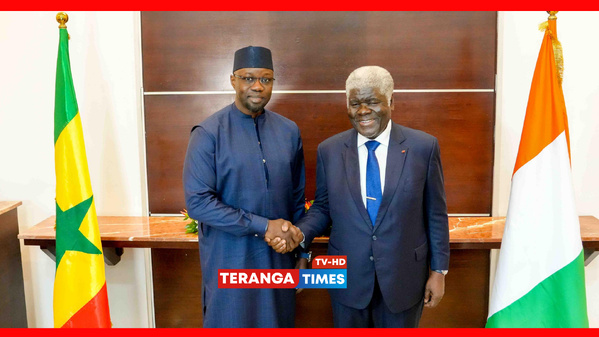 COOPÉRATION SUD-SUD : Ousmane Sonko plaide pour un axe Abidjan-Dakar plus fort et plus ambitieux COOPÉRATION SUD-SUD : Ousmane Sonko plaide pour un axe Abidjan-Dakar plus fort et plus ambitieux