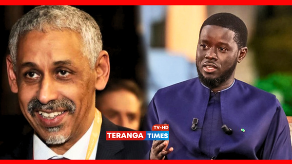 Bassirou Diomaye félicite Sidi Ould Tah, nouveau président de la Banque Africaine de Développement Bassirou Diomaye félicite Sidi Ould Tah, nouveau président de la Banque Africaine de Développement