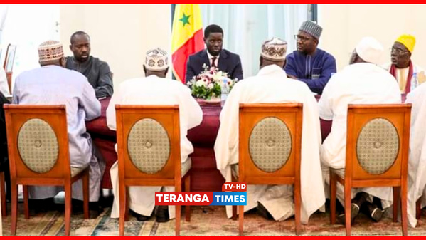 RENCONTRE ANNUELLE AVEC LES GUIDES RELIGIEUX : LE PRÉSIDENT DIOMAYE FAYE INSTITUE UN CADRE DE DIALOGUE DURABLE