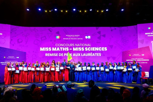 Miss Maths et Miss Sciences 2025 : la Fondation Sonatel récompense l’excellence féminine en sciences