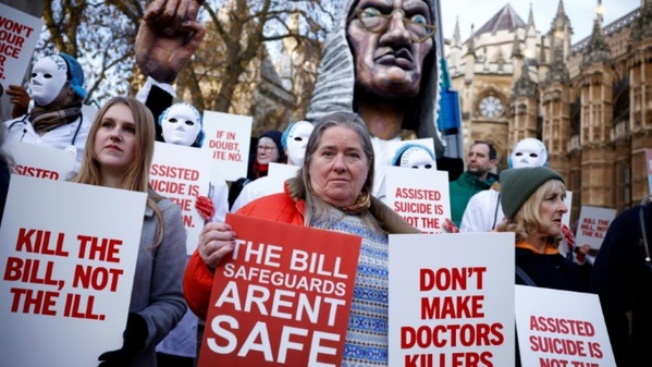 Aide à mourir : vote historique des députés britanniques Aide à mourir : vote historique des députés britanniques