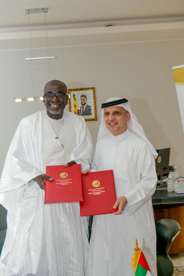 Coopération Sénégal–Émirats : signature de la convention de rétrocession du Centre de Formation Khalifa Ben Zayed Coopération Sénégal–Émirats : signature de la convention de rétrocession du Centre de Formation Khalifa Ben Zayed