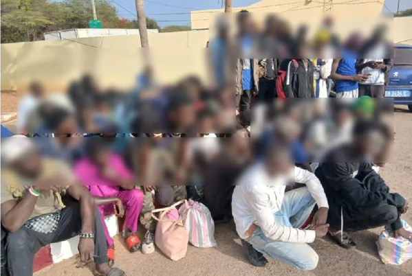 Popenguine : 60 migrants interceptés, un réseau de trafic en ligne de mire Popenguine : 60 migrants interceptés, un réseau de trafic en ligne de mire