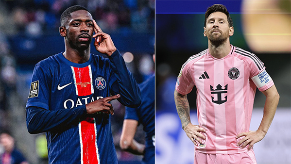 Football: le PSG affrontera l'Inter Miami de Lionel Messi en 8e de finale du Mondial des clubs Football: le PSG affrontera l'Inter Miami de Lionel Messi en 8e de finale du Mondial des clubs