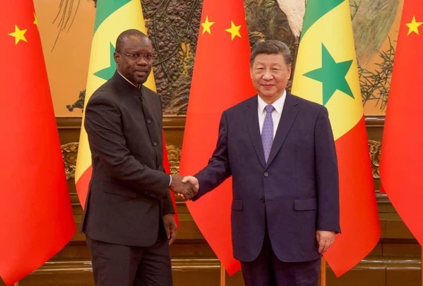 Ousmane Sonko reçu par le président Xi Jinping : un plaidoyer pour une coopération fondée sur le respect mutuel Ousmane Sonko reçu par le président Xi Jinping : un plaidoyer pour une coopération fondée sur le respect mutuel