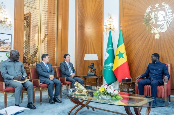 Son vice-président reçu par le Président Faye : Le groupe coréen Donewon veut investir dans la transformation halieutique au Sénégal Son vice-président reçu par le Président Faye : Le groupe coréen Donewon veut investir dans la transformation halieutique au Sénégal