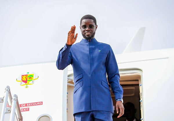 Bassirou Diomaye Faye entame une visite de travail aux États-Unis Bassirou Diomaye Faye entame une visite de travail aux États-Unis