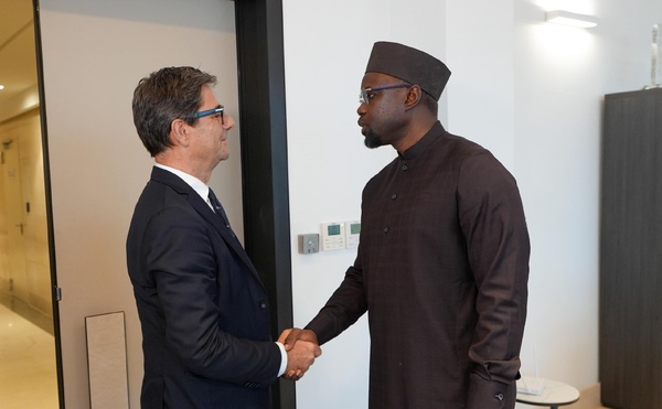 Coopération économique franco-sénégalaise – Sonko reçoit le DG de BPI France Coopération économique franco-sénégalaise – Sonko reçoit le DG de BPI France