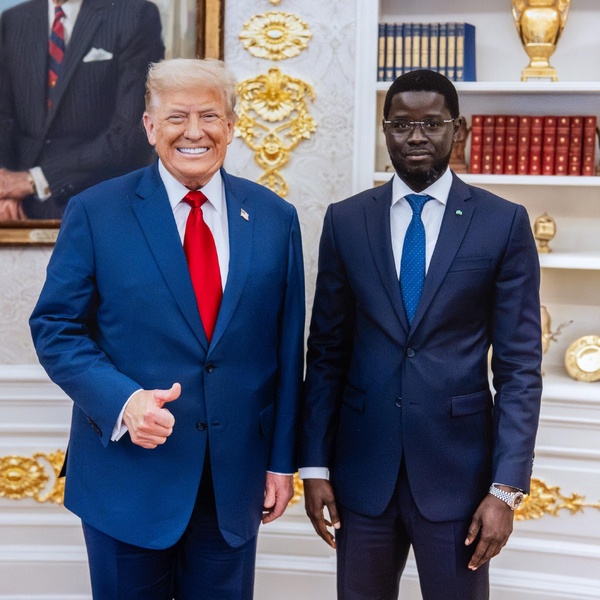 À la Maison Blanche, Donald Trump encense Diomaye Faye : « Il accomplit un travail fantastique »