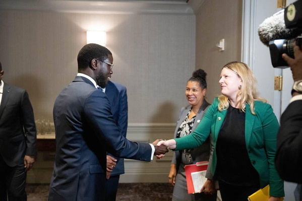 Diplomatie économique : Le Président Diomaye multiplie les audiences à Washington pour des solutions durables Diplomatie économique : Le Président Diomaye multiplie les audiences à Washington pour des solutions durables