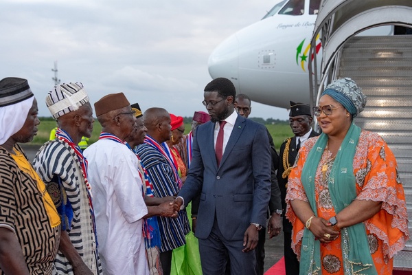 Bassirou Diomaye Faye en visite officielle au Libéria pour le 178e anniversaire de l’indépendance