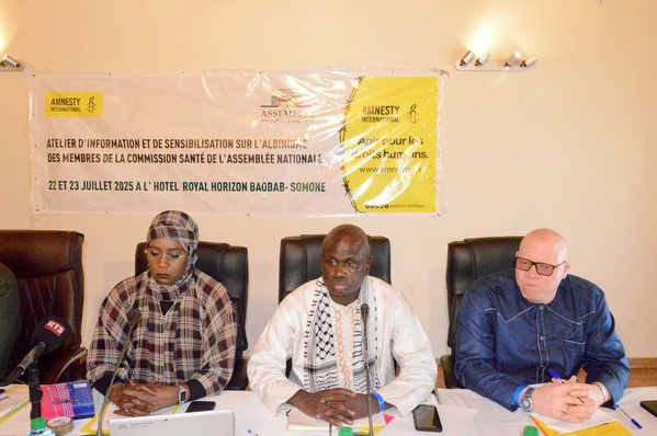 Atelier de Sensibilisation sur l’Albinisme : Une Avancée pour l’Inclusion et les Droits Humains Atelier de Sensibilisation sur l’Albinisme : Une Avancée pour l’Inclusion et les Droits Humains