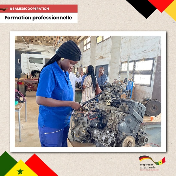Renforcement de la formation professionnelle pour des jeunes défavorisés : plus de 1.600 bénéficiaires au Sénégal