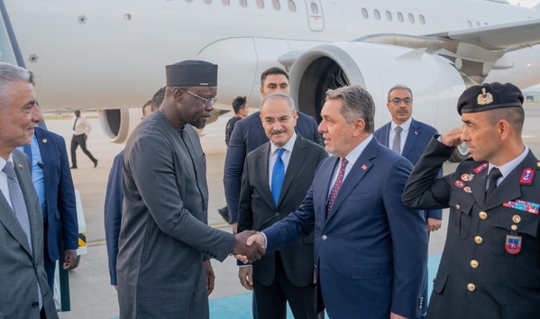 Ousmane SONKO entame une visite officielle en turquie : cap sur une coopération renforcée avec Ankara