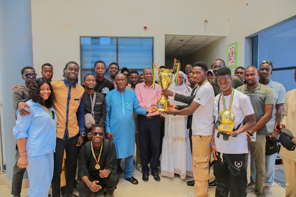 L’ENO de Guédiawaye remporte la 6e Coupe du Recteur de l’UN-CHK L’ENO de Guédiawaye remporte la 6e Coupe du Recteur de l’UN-CHK