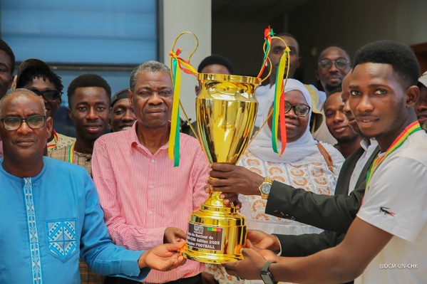 L’ENO de Guédiawaye remporte la 6e Coupe du Recteur de l’UN-CHK L’ENO de Guédiawaye remporte la 6e Coupe du Recteur de l’UN-CHK