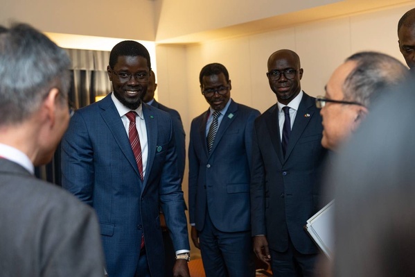 Yokohama – Le Président sénégalais Bassirou Diomaye Faye reçoit les dirigeants du Keidanren Yokohama – Le Président sénégalais Bassirou Diomaye Faye reçoit les dirigeants du Keidanren