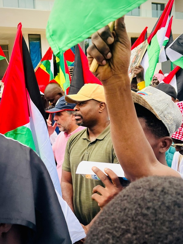 Guy Marius Sagna appelle à des mesures radicales contre Israël en soutien au peuple palestinien Guy Marius Sagna appelle à des mesures radicales contre Israël en soutien au peuple palestinien