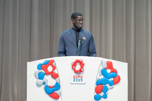 Journée du sénégal à l’exposition universelle osaka-kansai 2025 : Le président Diomaye faye met en avant les atouts stratégiques du pays et la vision sénégal 2050 Journée du sénégal à l’exposition universelle osaka-kansai 2025 : Le président Diomaye faye met en avant les atouts stratégiques du pays et la vision sénégal 2050