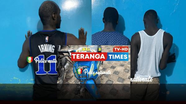 Trois voleurs arrêtés à Grand Yoff pour vols à l’arraché Trois voleurs arrêtés à Grand Yoff pour vols à l’arraché