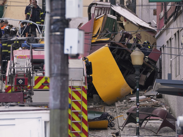 Portugal : au moins 15 morts dans l’accident du funiculaire de la Gloria à Lisbonne Portugal : au moins 15 morts dans l’accident du funiculaire de la Gloria à Lisbonne