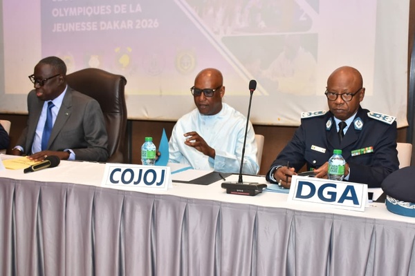 Jeux Olympiques de la Jeunesse 2025 : Installation du Comité National de Coordination de la Sécurité
