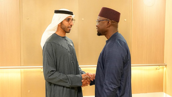 Ousmane Sonko en visite officielle à Abu Dhabi : une mission stratégique aux Émirats Arabes Unis