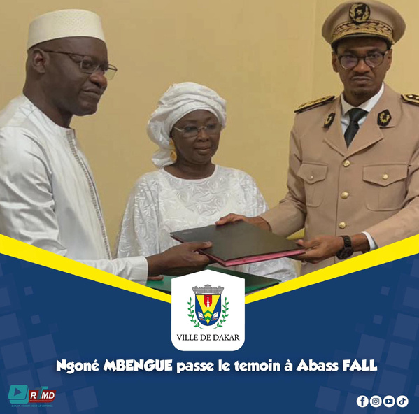 Passation à la mairie de Dakar : Abass Fall installé et déterminé à bâtir une capitale moderne et inclusive Passation à la mairie de Dakar : Abass Fall installé et déterminé à bâtir une capitale moderne et inclusive