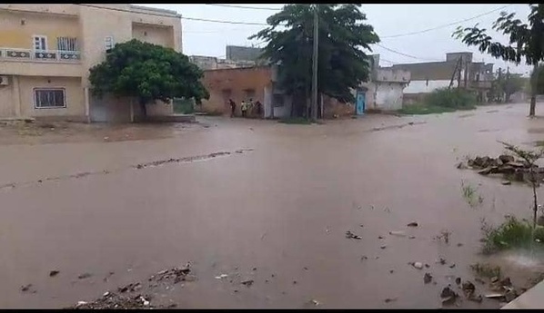 Kaolack sous les eaux après des pluies diluviennes de plus de 70 mm