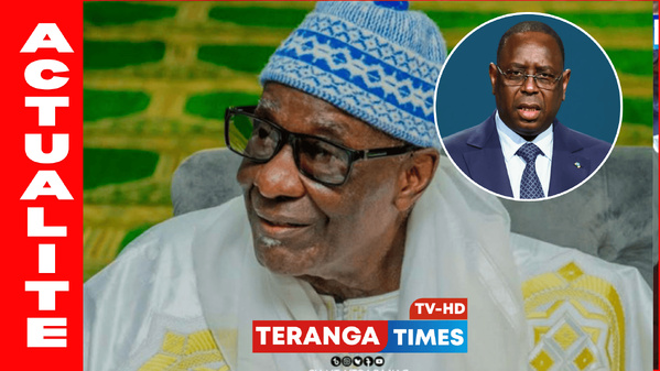 Macky Sall présente ses condoléances suite au rappel à Dieu de Serigne Amadou Makhtar Mbacké, khalife de Darou Khoudoss