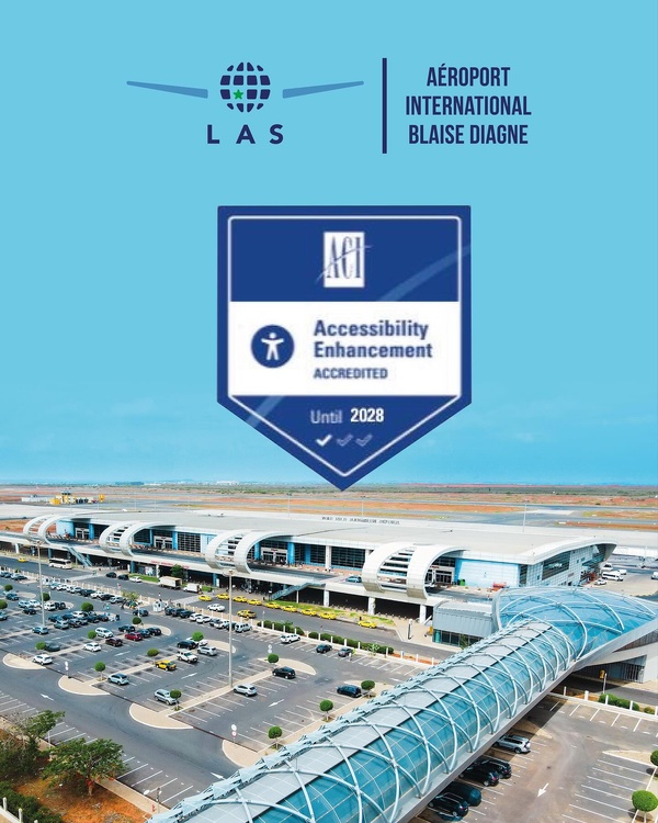 Aéroport Blaise Diagne : une première en Afrique avec l’accréditation internationale pour l’accessibilité