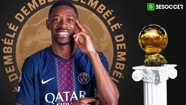 Ousmane Dembélé sacré Ballon d’Or 2025 après une saison historique avec le PSG