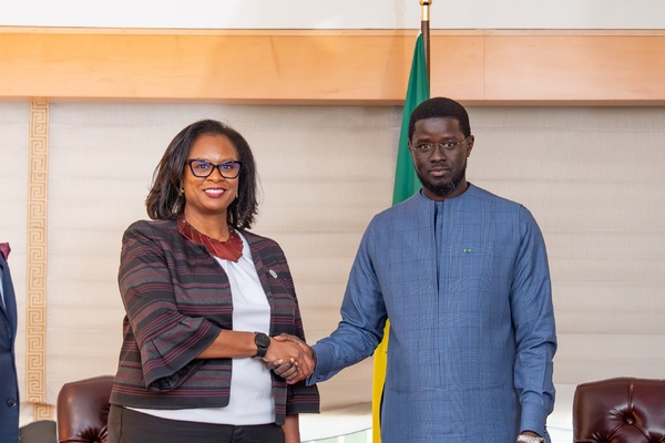 Bassirou Diomaye Faye reçoit la Chambre de commerce des États-Unis: le Sénégal, un hub attractif pour l’investissement Bassirou Diomaye Faye reçoit la Chambre de commerce des États-Unis: le Sénégal, un hub attractif pour l’investissement