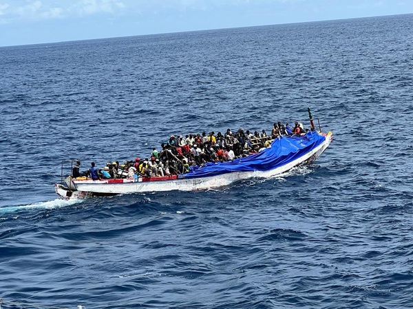 Dakar : la Marine nationale secourt 259 migrants au large des côtes sénégalaises