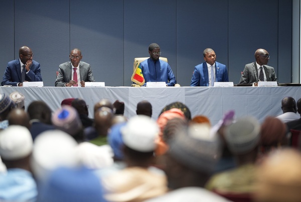 Rencontre du Président Bassirou Diomaye Faye avec la diaspora sénégalaise aux États-Unis