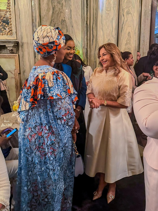 Absa Faye, Première Dame du Sénégal, participe à la réception de Mélania Trump à l’ONU