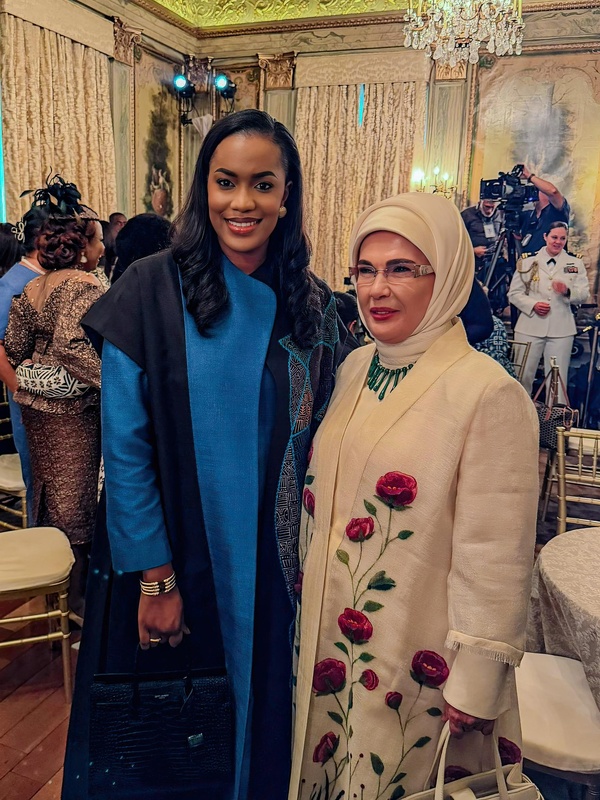 Absa Faye, Première Dame du Sénégal, participe à la réception de Mélania Trump à l’ONU