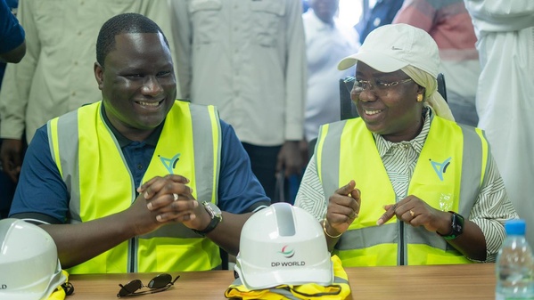 Le Port multifonction de Ndayane : Fatou Diouf et Déthié Fall visitent un chantier stratégique pour la souveraineté économique