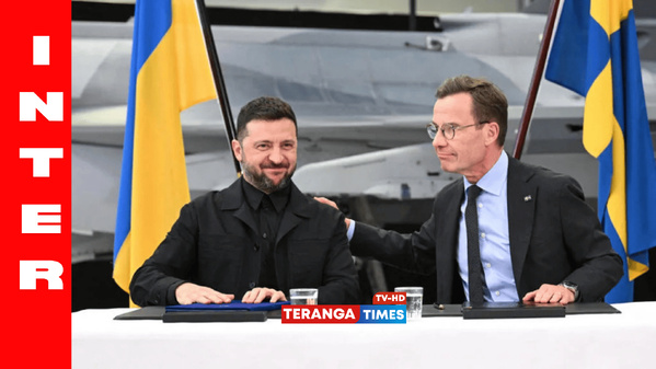 Ukraine: Zelensky signe un contrat d’armement en Suède