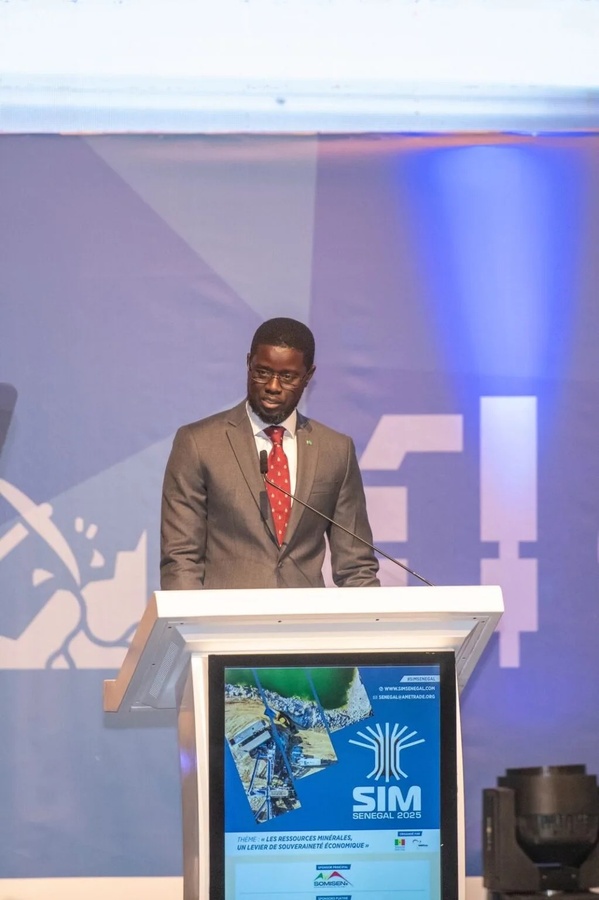 SIM Sénégal 2025 : Bassirou Diomaye Faye appelle les entreprises minières à respecter strictement les lois et à s’engager pour le développement local SIM Sénégal 2025 : Bassirou Diomaye Faye appelle les entreprises minières à respecter strictement les lois et à s’engager pour le développement local