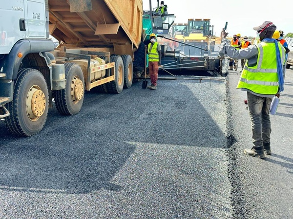 Autoroute dakar-tivaouane-saint-louis : Déthié Fall en visite de chantier pour suivre l’avancement des travaux Autoroute dakar-tivaouane-saint-louis : Déthié Fall en visite de chantier pour suivre l’avancement des travaux