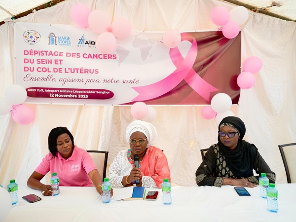 AIBD SA organise deux journées de dépistage du cancer du sein et du col de l’utérus AIBD SA organise deux journées de dépistage du cancer du sein et du col de l’utérus