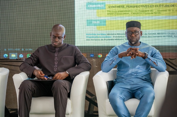 Alioune Badara Dione célèbre l’expertise nationale lors de l’Assemblée Générale des alumni de l’ESEA Alioune Badara Dione célèbre l’expertise nationale lors de l’Assemblée Générale des alumni de l’ESEA