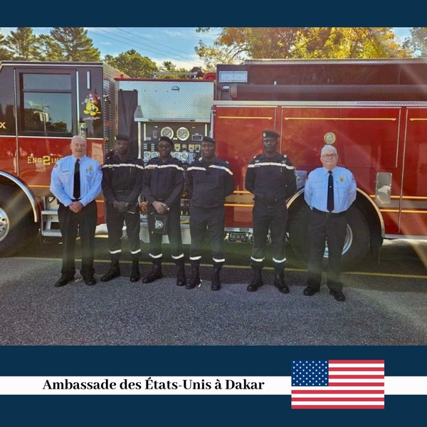 Echange sénégal-états-unis: les sapeurs-pompiers sénégalais se forment aux techniques d’urgence avec la garde nationale du vermont Echange sénégal-états-unis: les sapeurs-pompiers sénégalais se forment aux techniques d’urgence avec la garde nationale du vermont