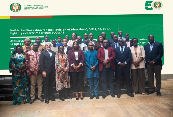 La cedeao organise un atelier de validation sur la directive révisée relative à la cybercriminalité pour renforcer la cybersécurité régionale
