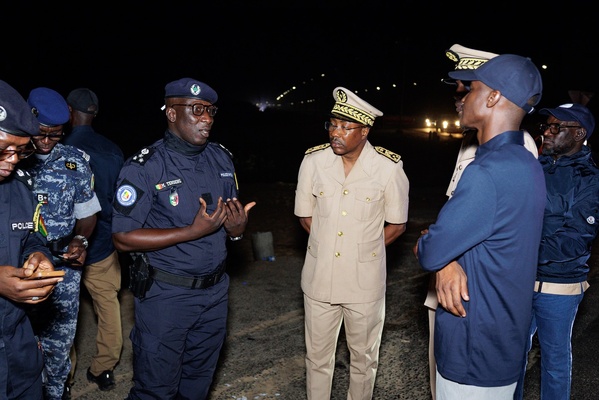 Joint Police–Gendarmerie Operations: Minister of Interior Supervises Major Security Deployment in Dakar